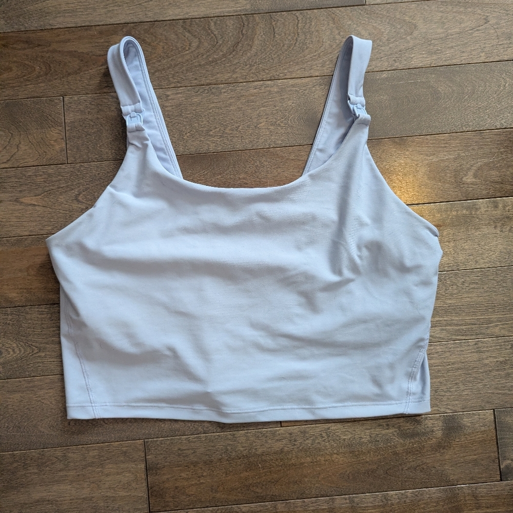 Old Navy Women's Light Blue Crop Top